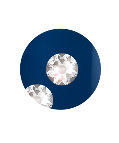 Biologisch afbreekbare urn blauw kristallen decoratie