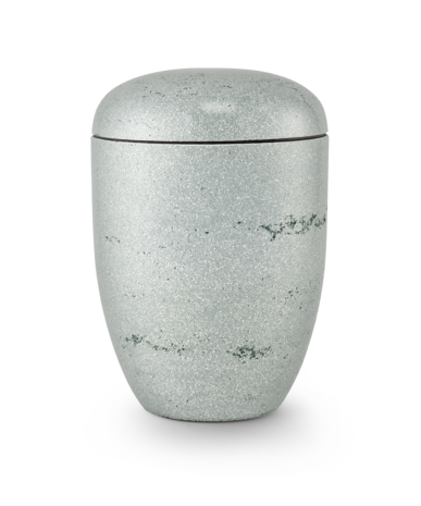 Biologisch afbreekbare urn groen steenlook